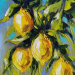 Лимоны на ветке