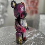 Роспись мишки Bearbrick