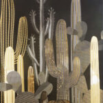 МК по акрилу и золотой потали